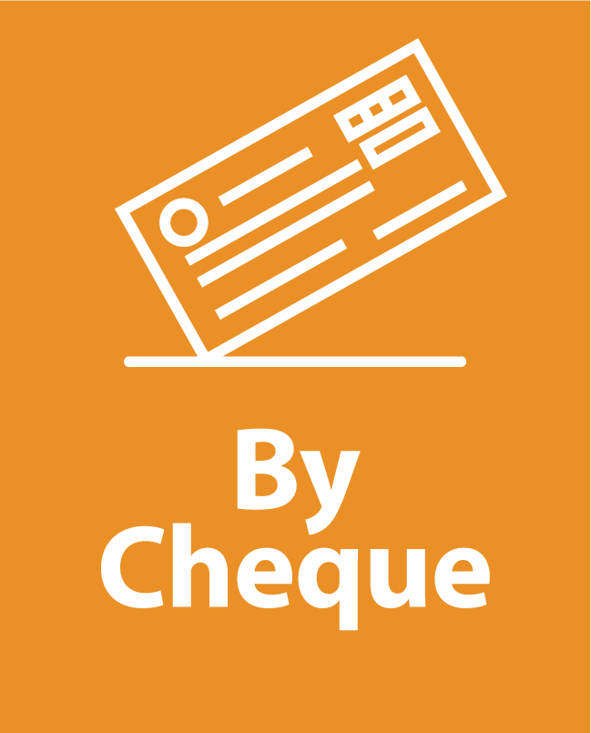 Donation By Cheque Image