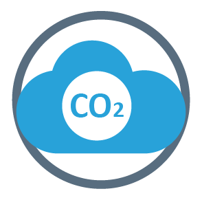 Carbon Reduction Icon