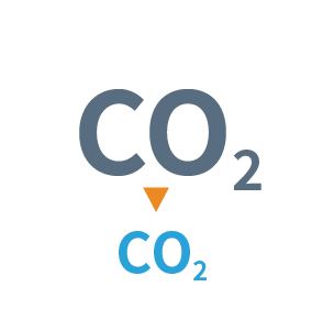 Carbon Reduction Icon