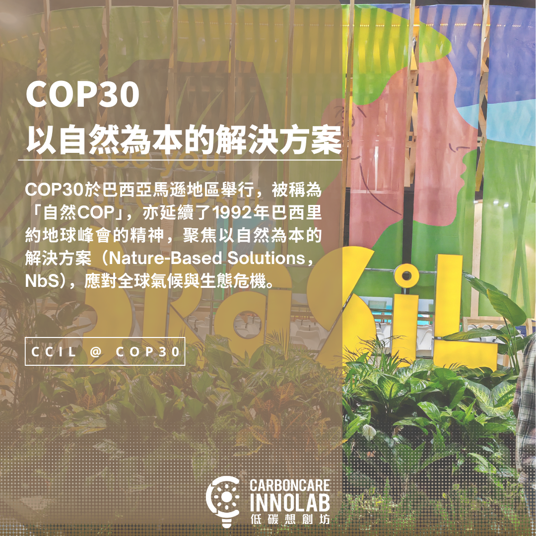 Cover Image for COP30系列之四:以自然為本的解決方案