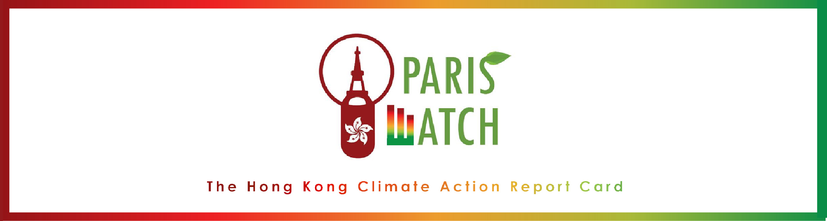 Paris Watch - Accelerating climate action in Hong Kong and the region Top Banner