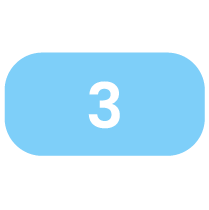 Number 3 icon
