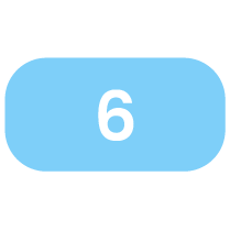 Number 6 icon